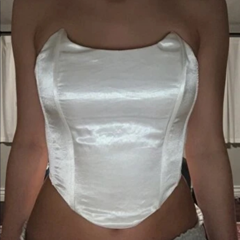Satin Tube Top